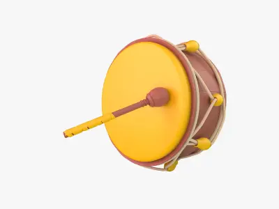 Ramadan Drum 3D model