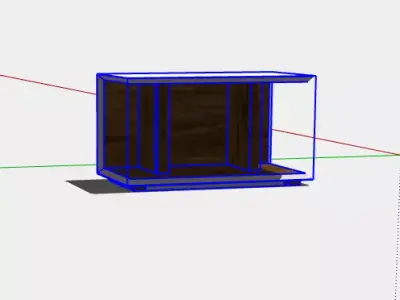 Wooden Table 001 Free 3D model