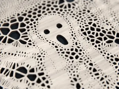 Scream STL 3D print model