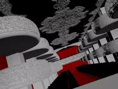 Tabriz sun lion theater 3D model