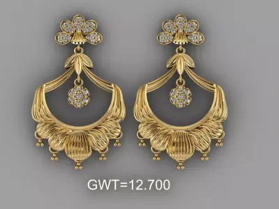 FASION EARING 3D model shop