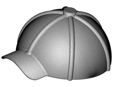 Stylish Sports Cap 3D print model
