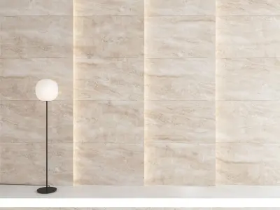 Decorative wall panel set 82 3D model