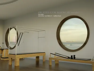 Pilates gym 3d model 3D model