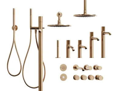 Habito bathroom faucets 3D model