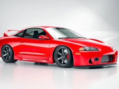 Mitsibishi Eclipse GSX 2G  95-99 3D model