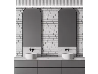 Luxury Bathroom 142 3D model