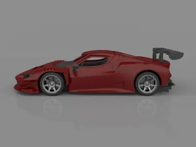 Ferrari 296 GT3 Cup Motorsport Ready to Print STL Files 3D print model