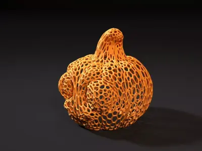 Pumpkin halloween 3D print model buy