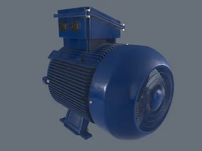 Electric Motor 3D model