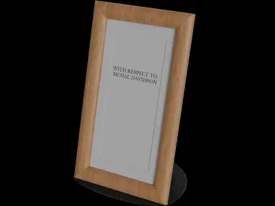 Home decorations Picture frames Low-poly 3D model