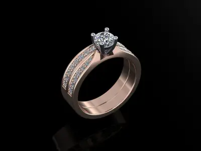 Women Ring 34 3D print model purchase