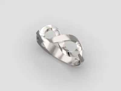 R 175 2 Infinity ring 3D print model