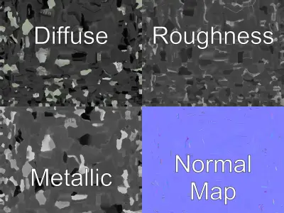 Handheld Light Meter Responsive Touch model pack Low-poly 3D model