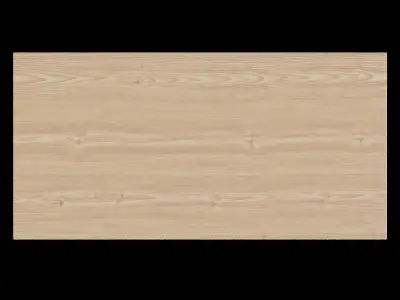 Bohemian Solid Wood And Rattan Accent Cabinet Low-poly 3D model