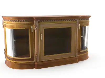 Cabinet for dishes model 3D model