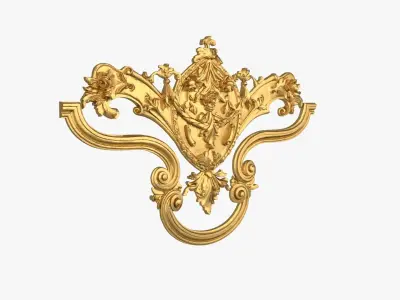 Classic decor ornament 234 3D model