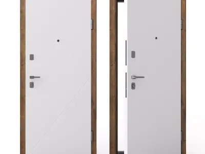 Keude Door 3D model