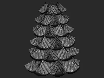 Christmas Tree for 3D print 3D print model
