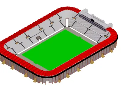 Stadium 3D model purchase