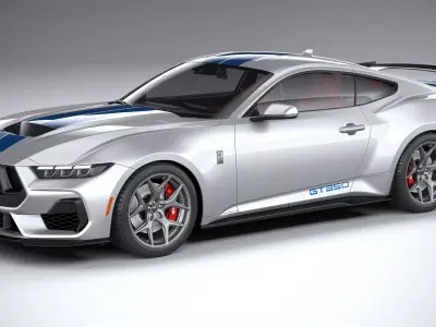 Shelby GT350 2025 3D model