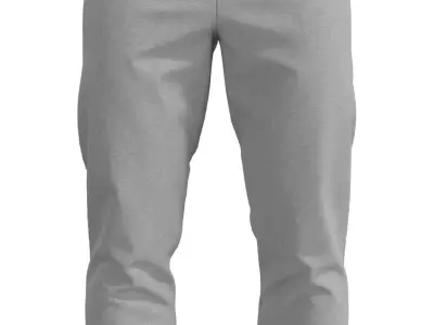 Mens Sport Pants- Marvelous Designer 3D model