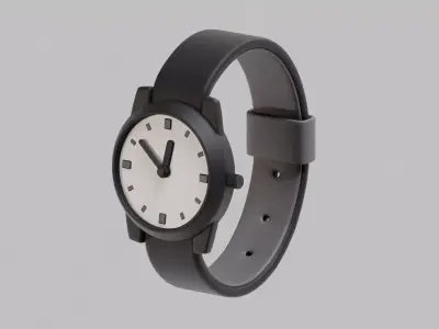 Cartoon Wrist Watch hand watch Low-poly 3D model