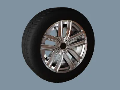 AS rims collection 10 - VW Esperance Low-poly 3D model