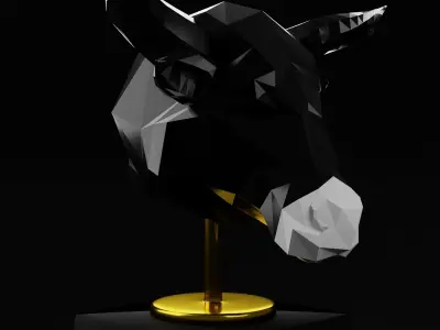 Poly Bull Free 3D model