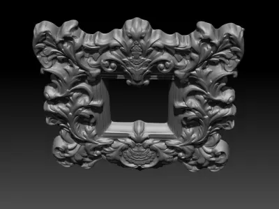 Bas relief Frame 240506 15 3D print model