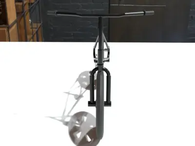 bicycle on table 3D model