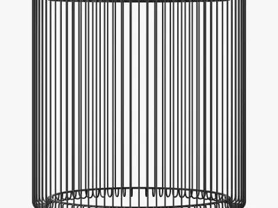 Kare wire coffee table black 3D model