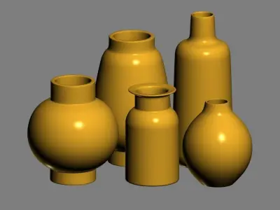 vase 24 3D model purchase
