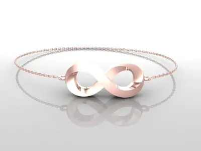 Bracelet B5 The luxury female bracelet 3D print model