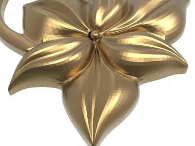  decorative pattern ready for 3D printing 3D model 24