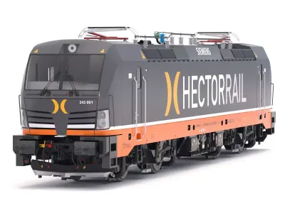 Siemens Vectron Hector Rail 3D model