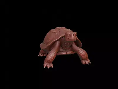 Turtle Animal Sculpture 3D print model purchase
