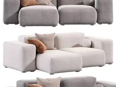 HAY Mags Soft Sofa 3D model