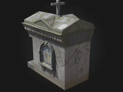 Mausoleum Mystery  A Tomb Shrouded in Secrets 3D model