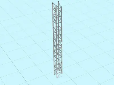 Truss Free low-poly 3D model