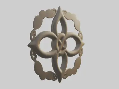 Ashasymbol Model 1 Low-poly 3D model