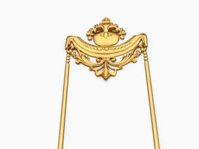 Classic decor ornament 103 3D model