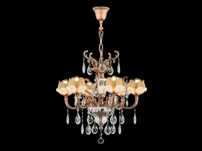 MD 6806-6 Osgona Chandelier 3D model