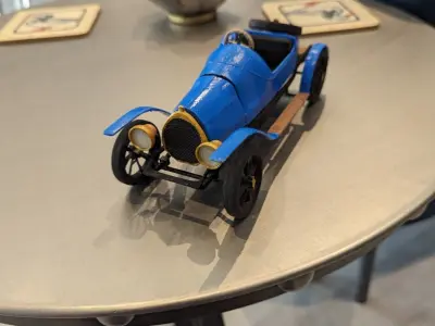 1913 Bugatti Type 22 Torpedo Free 3D print model