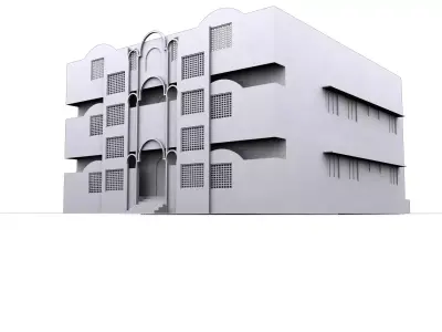 HOME 1 50X56 Elevation 3D model