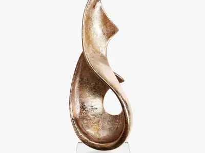 Abstract statuettes 01 3D model