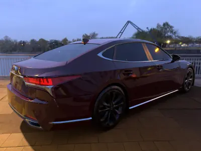 Lexus LS 500 - 2019 Low-poly 3D model