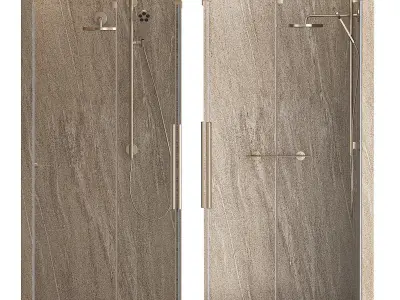 Shower cabin 03 3D model