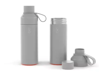 Water Bottle 3D model 12