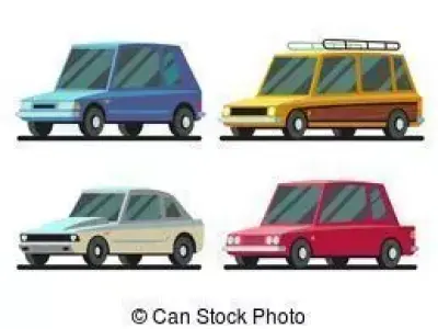 carro de familia 3D model